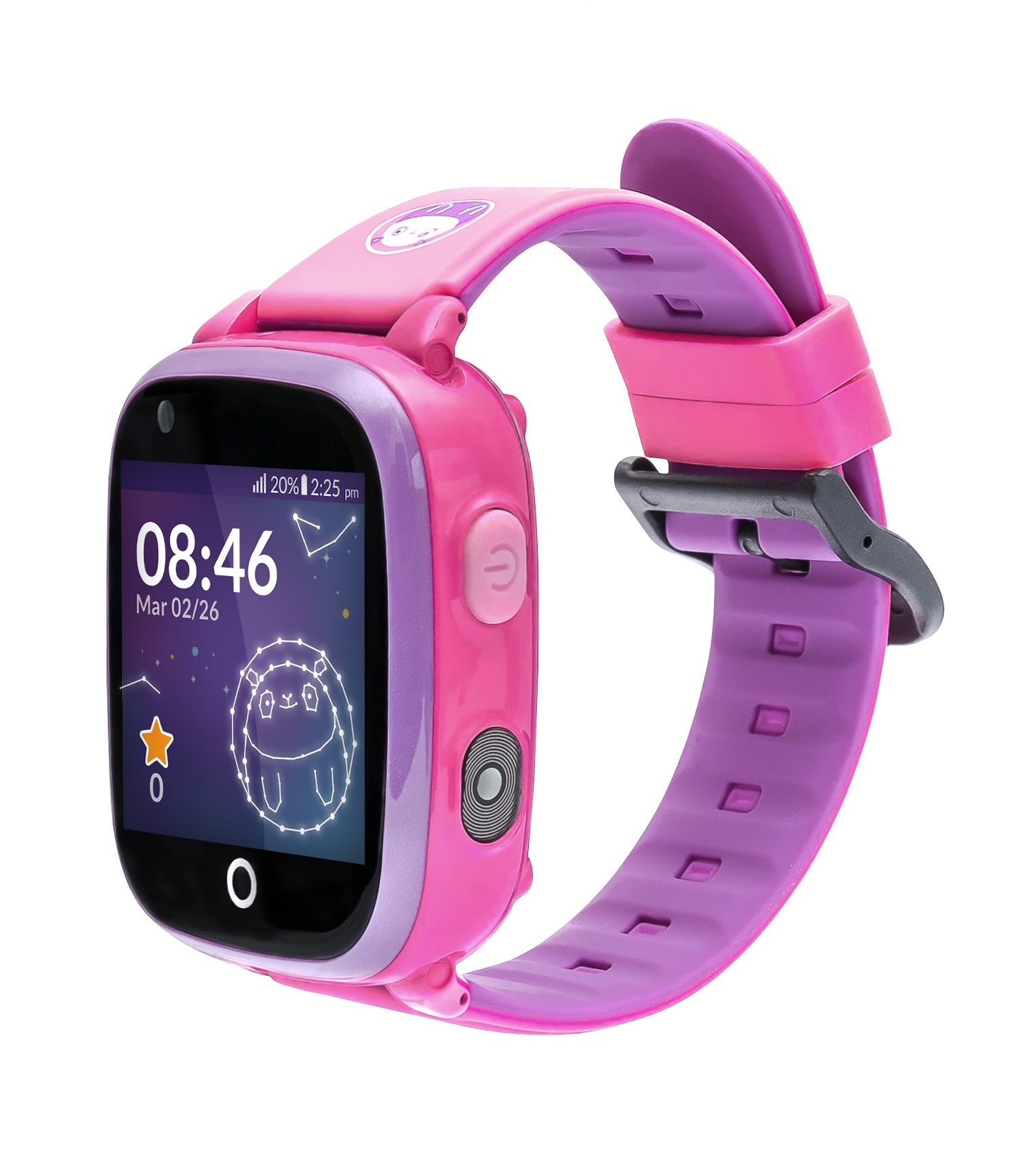 Reloj Momo Space 4G Gps Celular Para Niños Rosado