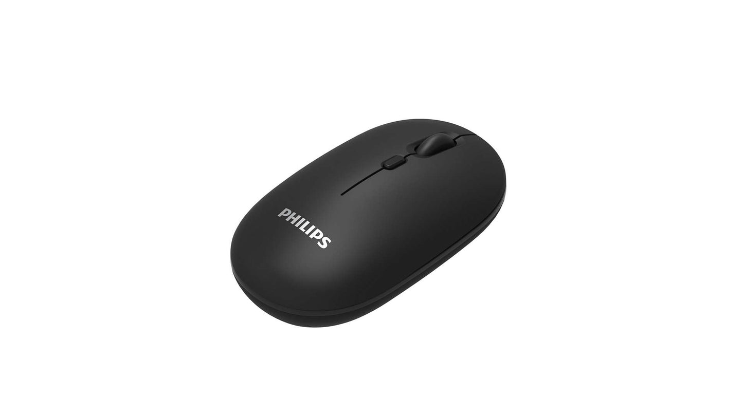 Mouse Inalámbrico Philips M203 Negro – imagen 2