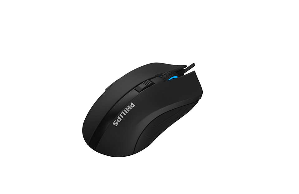 Mouse Gamer Philips G313 Momentum 5500 Dpi Negro – imagen 3