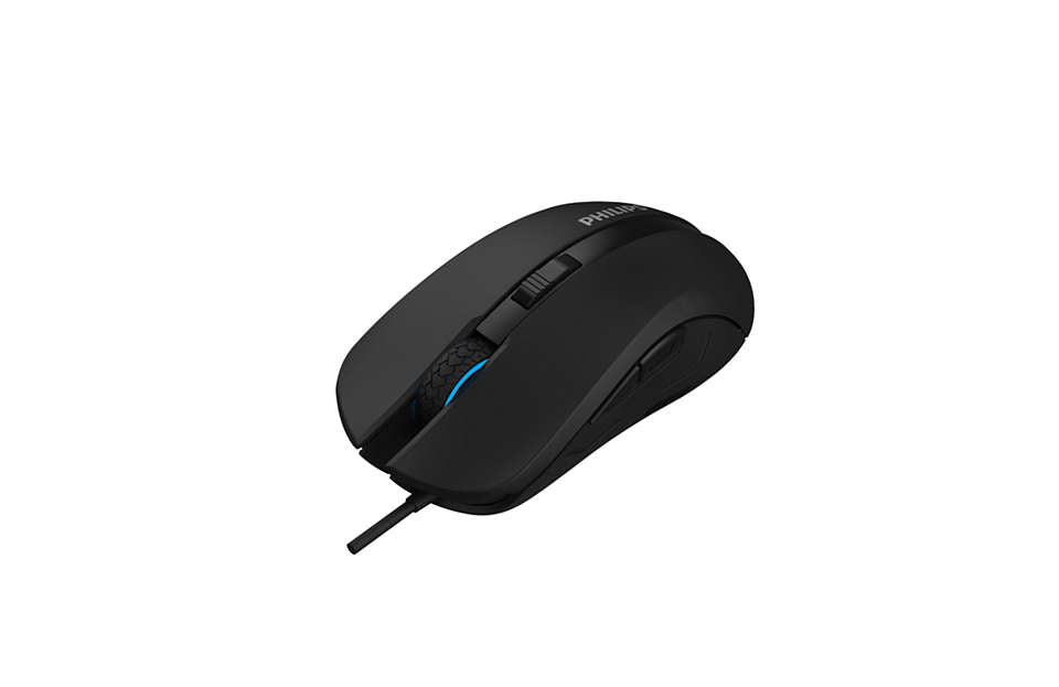 Mouse Gamer Philips G313 Momentum 5500 Dpi Negro – imagen 4