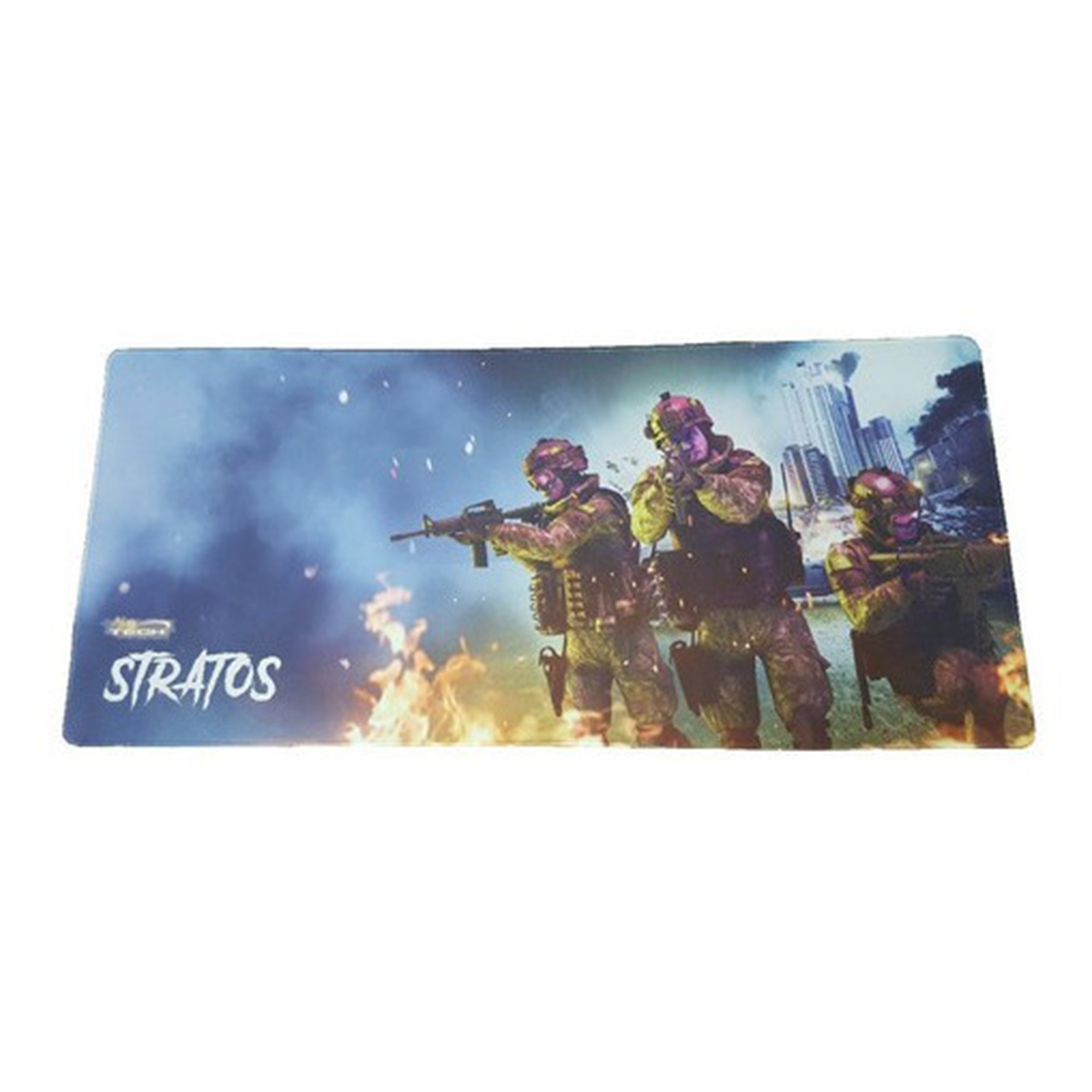 Mousepad Gamer Stratos Njoytech Mega Size 90 X 40 Cm
