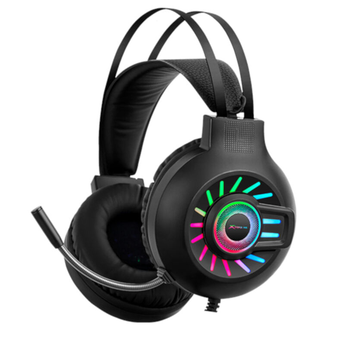 Audífonos Gamer Xtrike Me Gh-605 Rgb Pc Ps4 Xbox Switch Negro