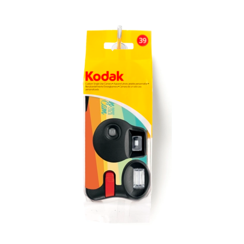 Detalle del lente de la cámara Kodak Suncam