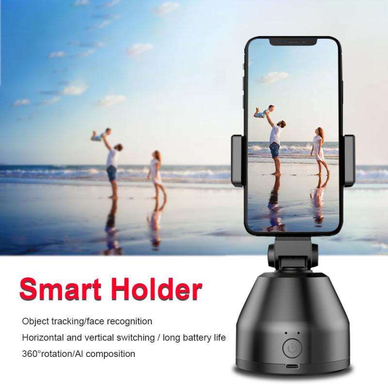 Soporte Para Smartphone 360° Seguimiento Automatico Negro – imagen 4