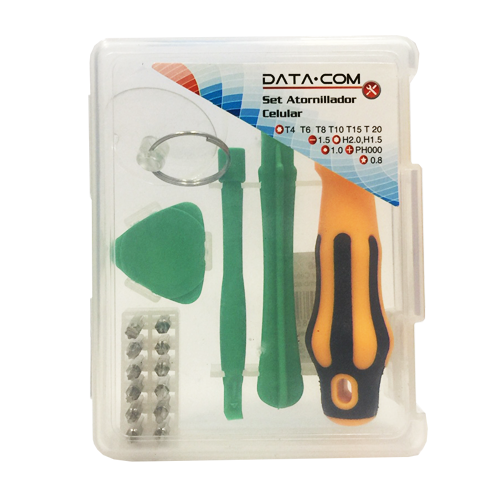 Set Atornillador Celular 17 Piezas Intercambiables Datacom