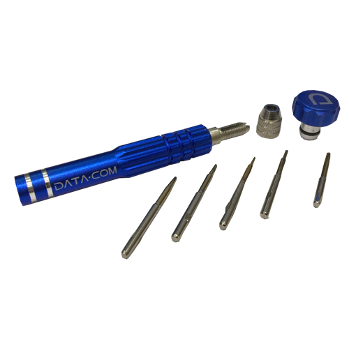 Set Atornillador Iphone Precision 6 Puntas Metal Datacom – imagen 3