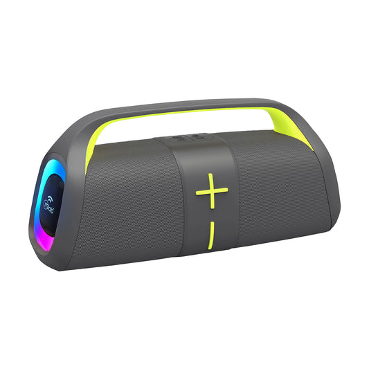 Parlante Bluetooth Mlab 9693 Heavy Sound Bass 10w Usb Tf Aux Gris