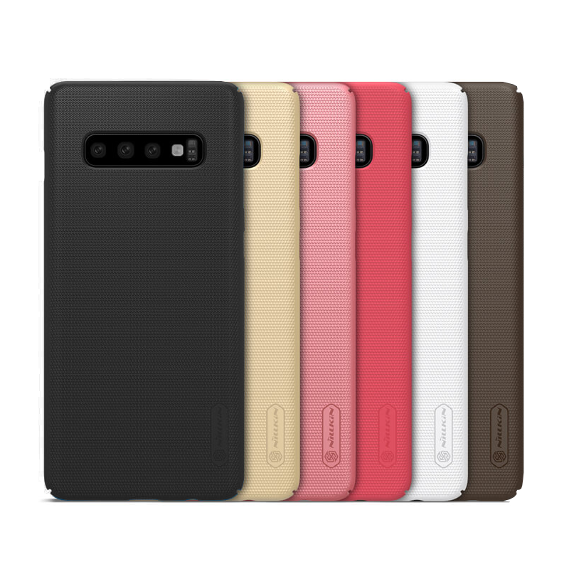 Samsung Galaxy S10 Frosted Shield Nillkin + Soporte