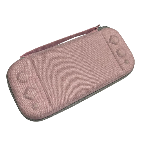 Bolso Protector Premium Nintendo Switch Lite 5 en 1 Rosado