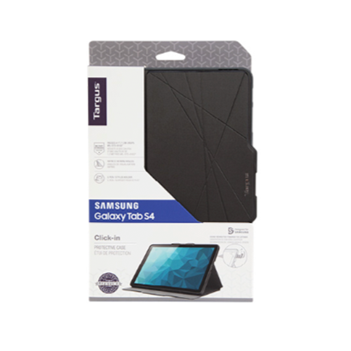 Samsung Galaxy Tab S4 10.5 Carcasa Flip Click-in Negro – imagen 3