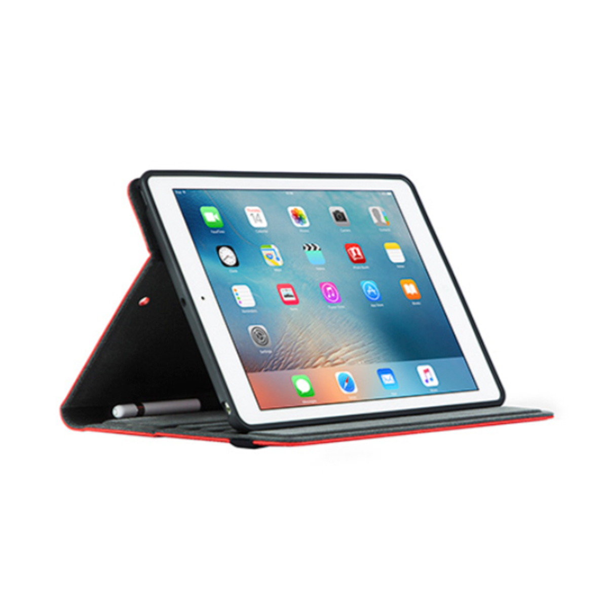 Apple Ipad Air 1 / 2 Ipad 5ta 6ta Generación Carcasa Flip Versavu Rojo
