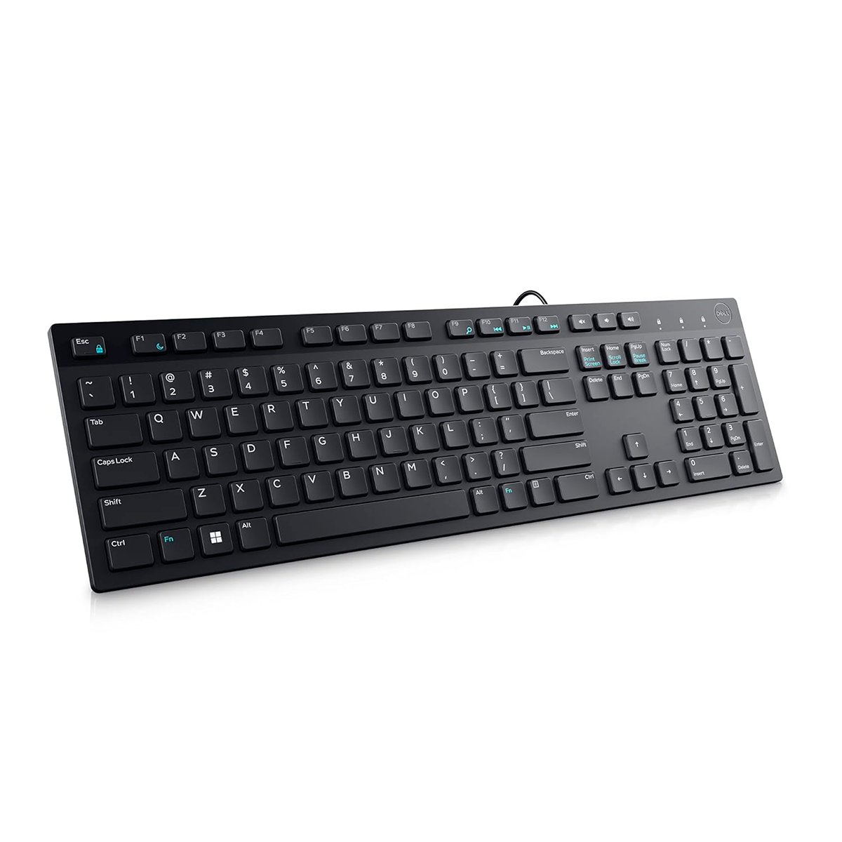 Teclado Dell Con Cable Kb216-bk-ltn Español Color Negro