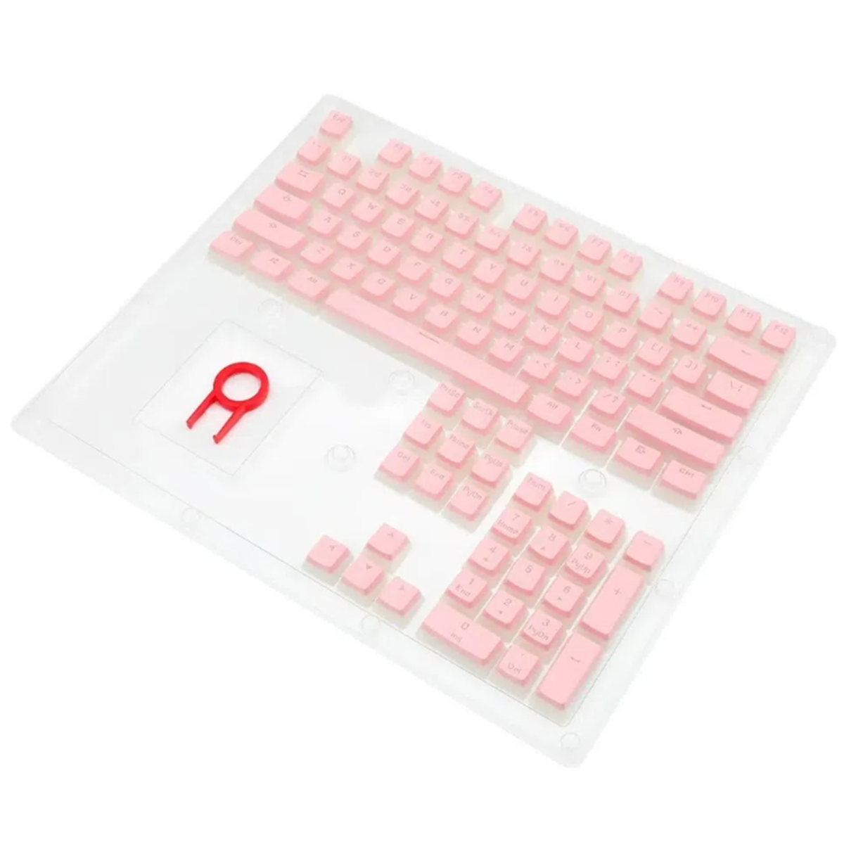 Kit De Teclas Redragon Scarab A130 Rosado