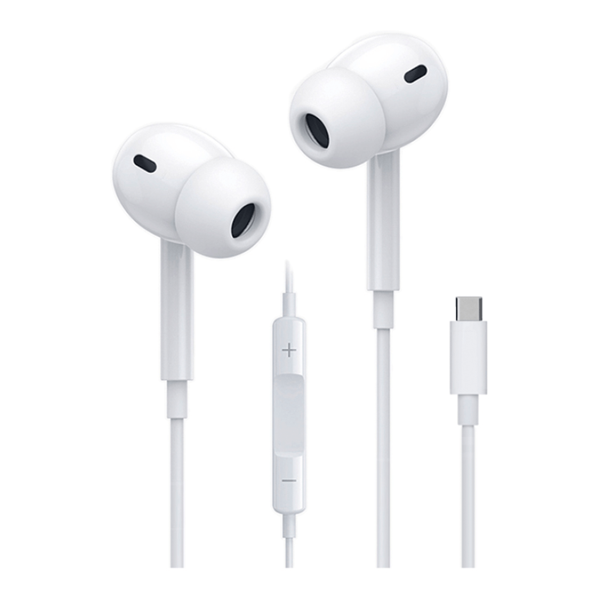 Audifonos In Ear Tecnolab Conector Tipo C TL342 Blanco