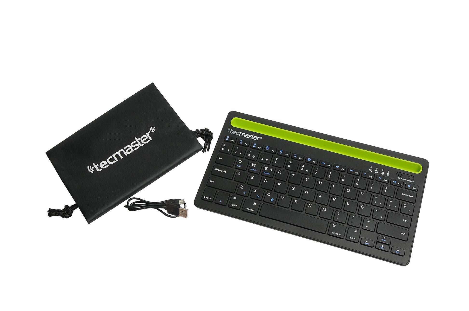 Teclado Bluetooth Tecmaster Pc Mac Tablet Smartphone – imagen 4