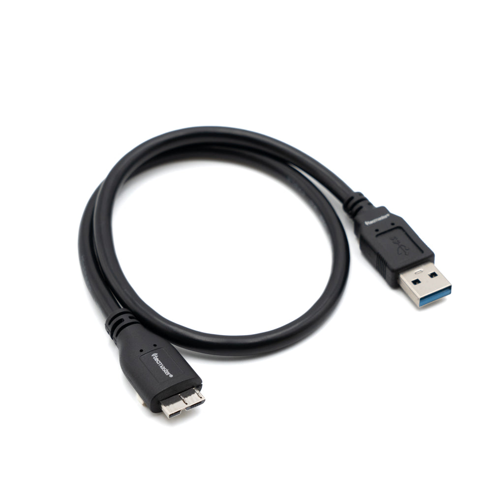 Cable Usb 3.0 A Micro B Disco Duro Externo Tecmaster Negro – imagen 5