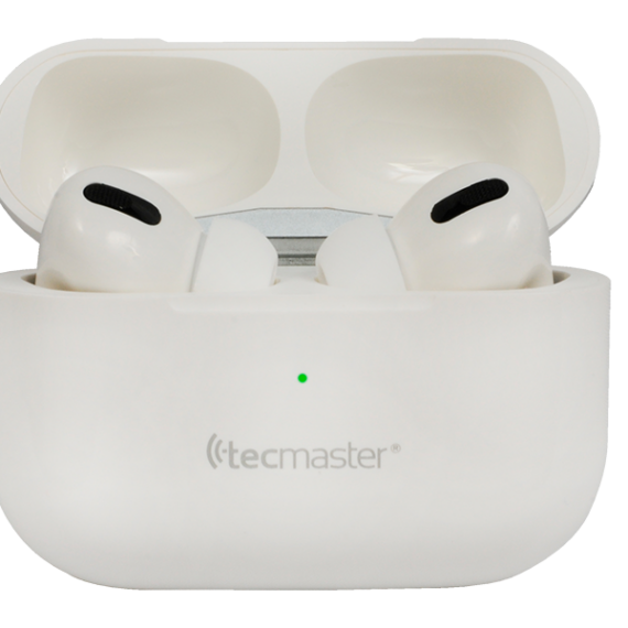 Audifonos Bluetooth Tecmaster 5.0V HI-FI Airpro Blanco – imagen 2