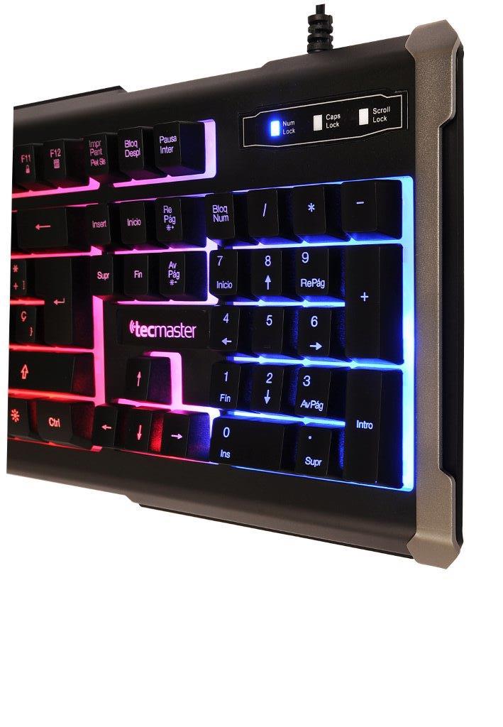 Teclado Gamer Tecmaster Lk1000 Rgb – imagen 3