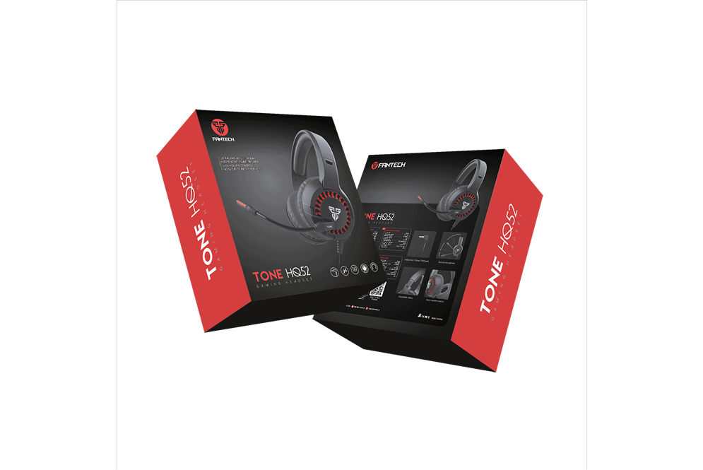 Audifono Gamer Fantech HQ52 Tone Pc Xbox Ps4 Negro – imagen 4