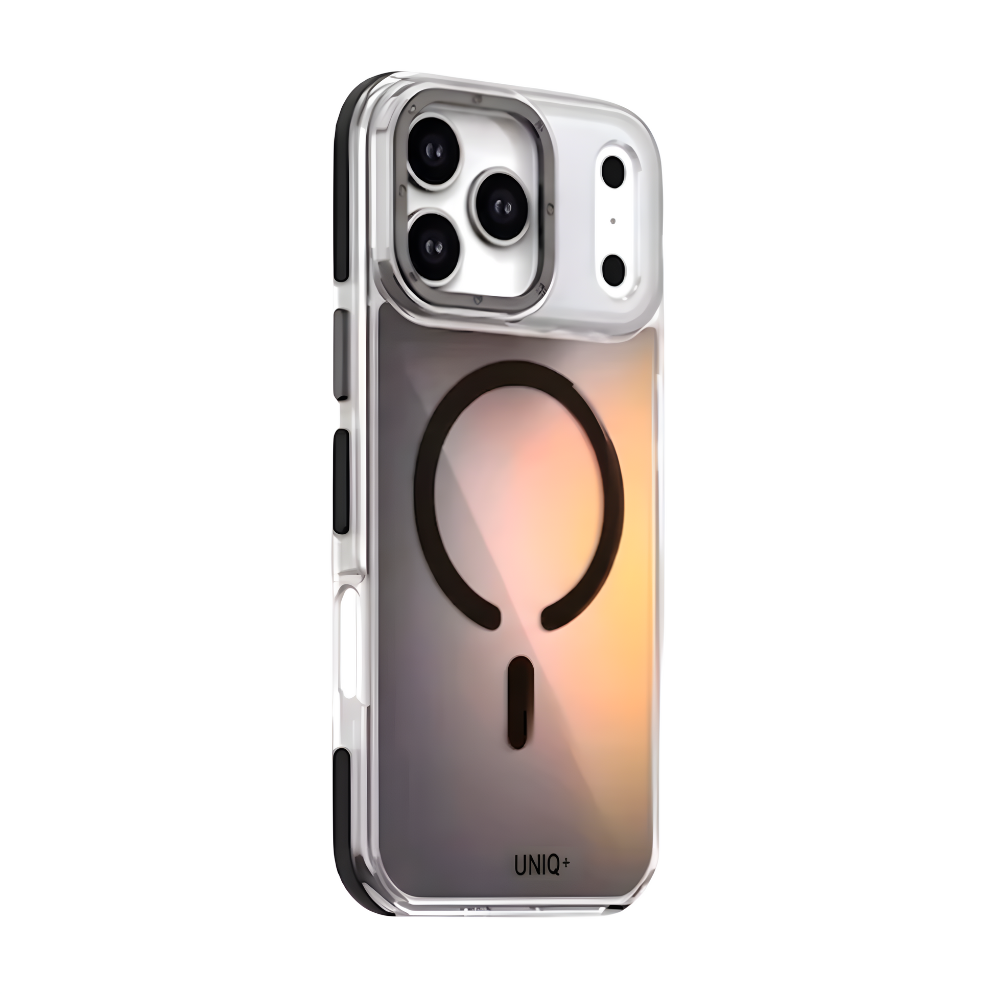 Carcasa Uniq+ Magsafe Para iPhone 17 Pro Negro Tornasol