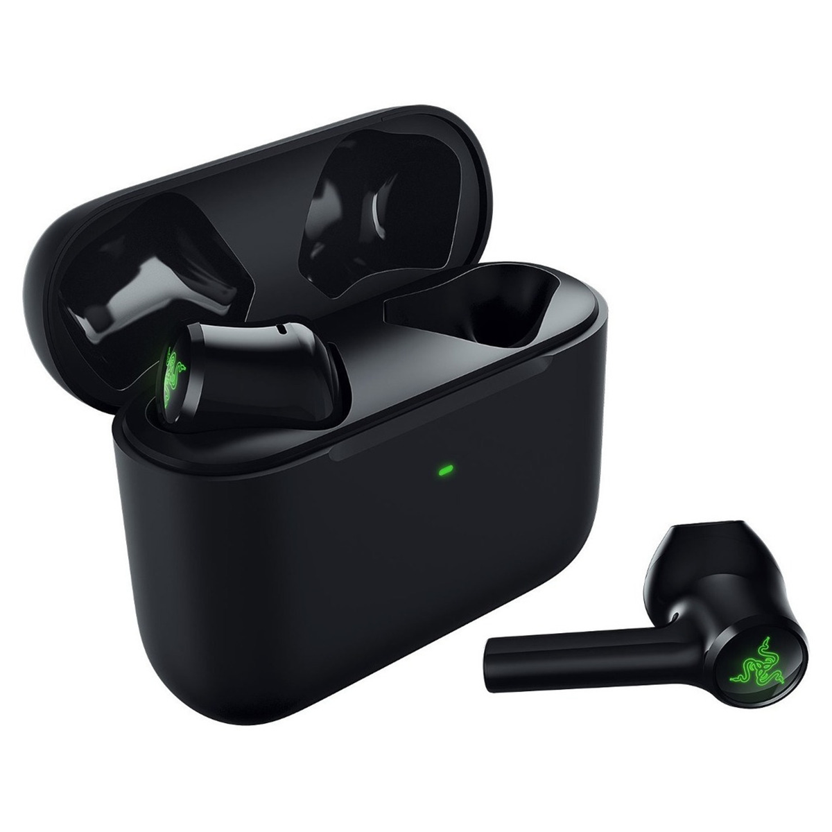 Audífonos Bluetooth Razer Hammerhead True Wireless X Led Negro