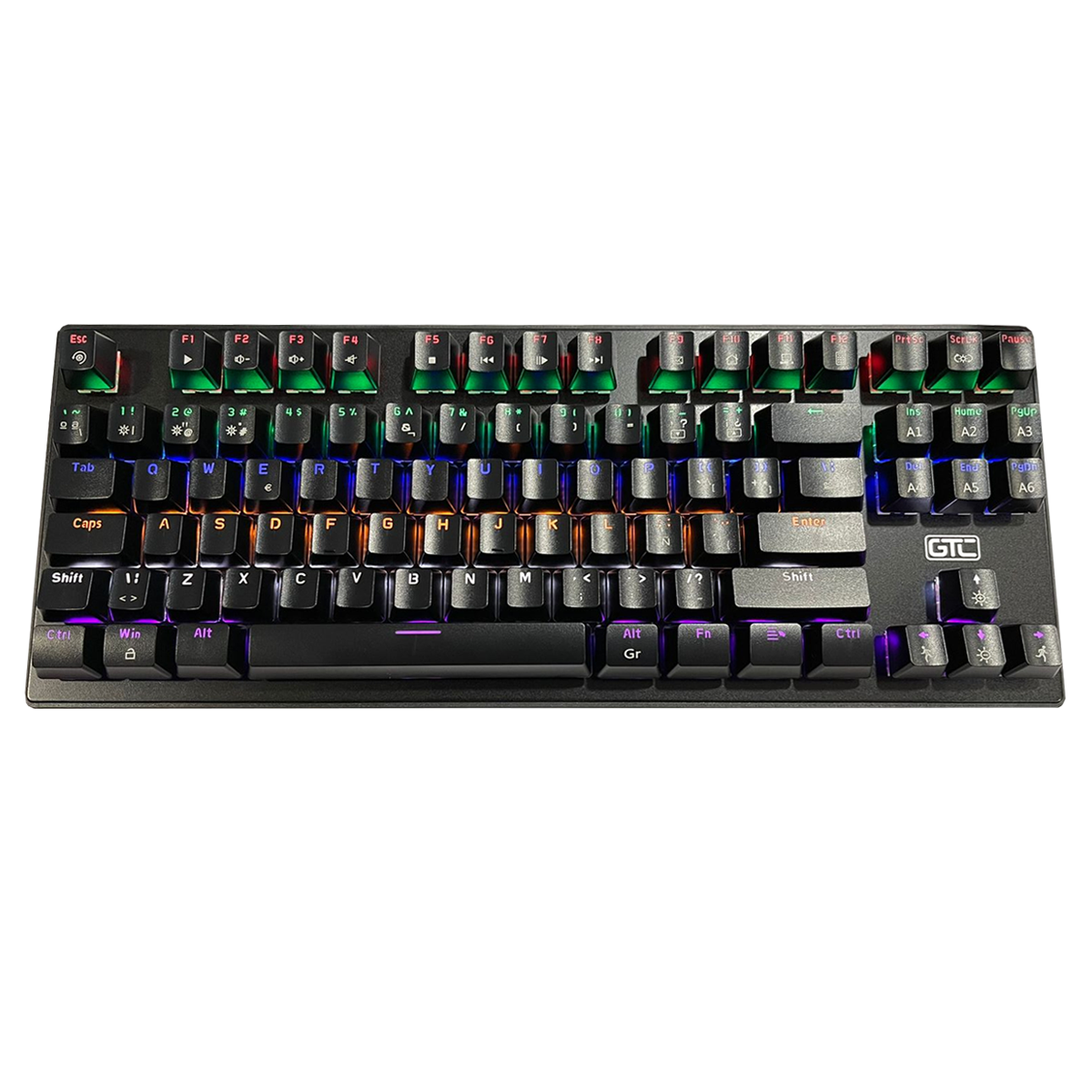 Teclado Gamer Mecánico Gtc Kgg-010 Rgb Switch Azul – imagen 3