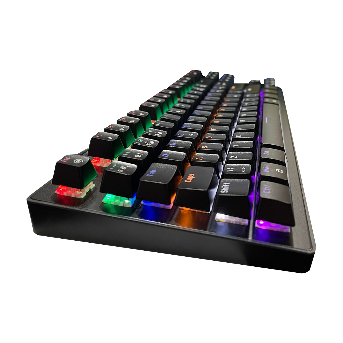Teclado Gamer Mecánico Gtc Kgg-010 Rgb Switch Azul – imagen 2