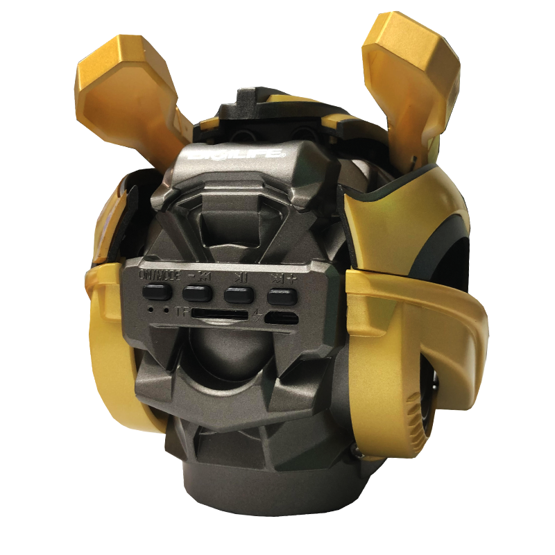 Parlante Bluetooth Inalámbrico Digilife Bumblebee Amarillo – imagen 2