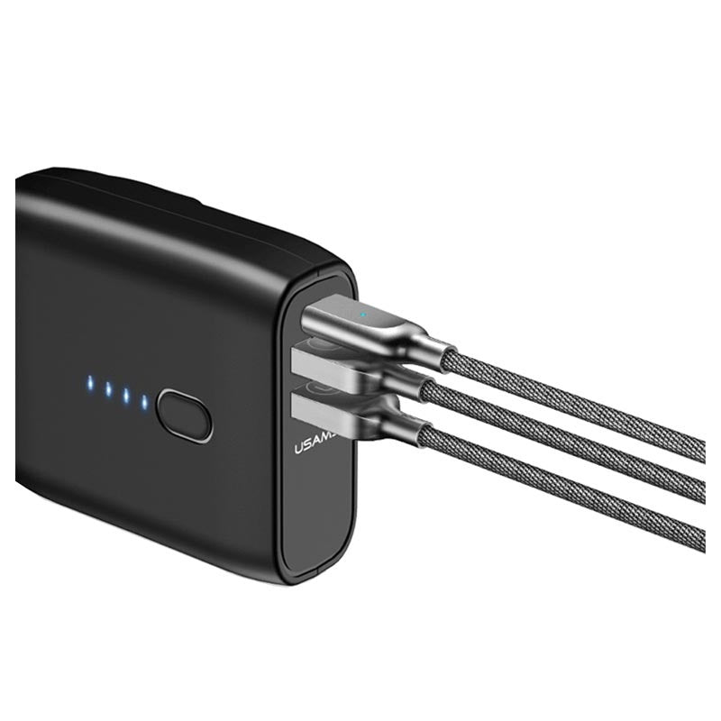 Powerbank Bateria Portatil y Cargador 2 en 15000 Mah Tipo C Usams – imagen 2