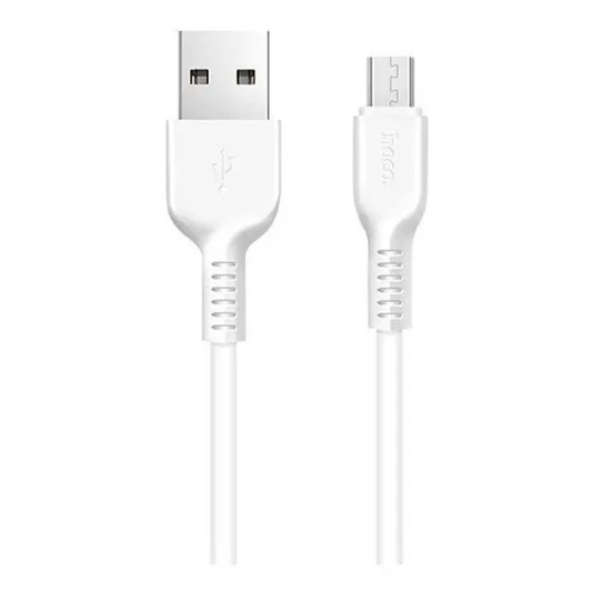 Cable Usb a Micro Usb Hoco X20 3 Metros Blanco