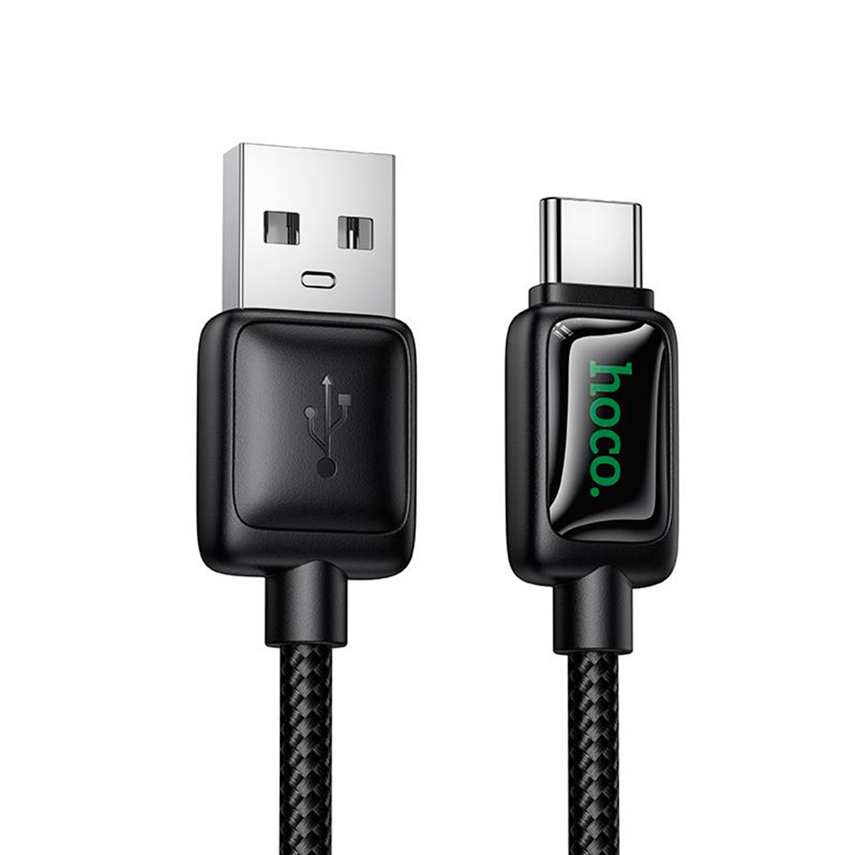 Cable Usb a Tipo C Led Hoco X146 Negro