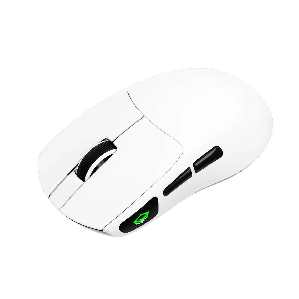 Mouse Gamer Meetion GW12 Triple Conexión 12800 DPI Recargable Blanco - vista 3