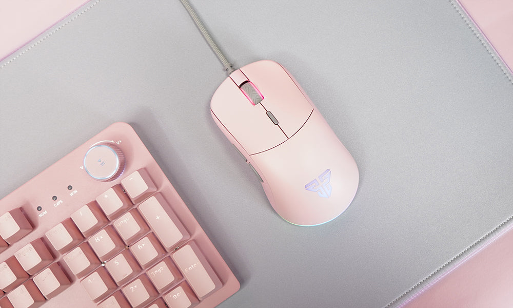 Mouse Gamer Fantech Helios Ux3 Rgb 16000 Dpi Rosado – imagen 2