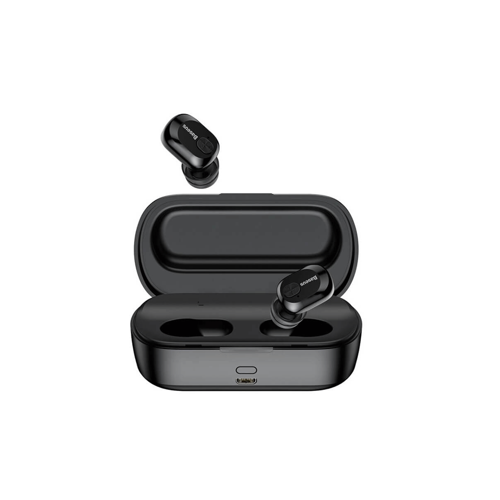 Audífonos Inalámbricos Bluetooth Encok W01 Tws Baseus Negro – imagen 2