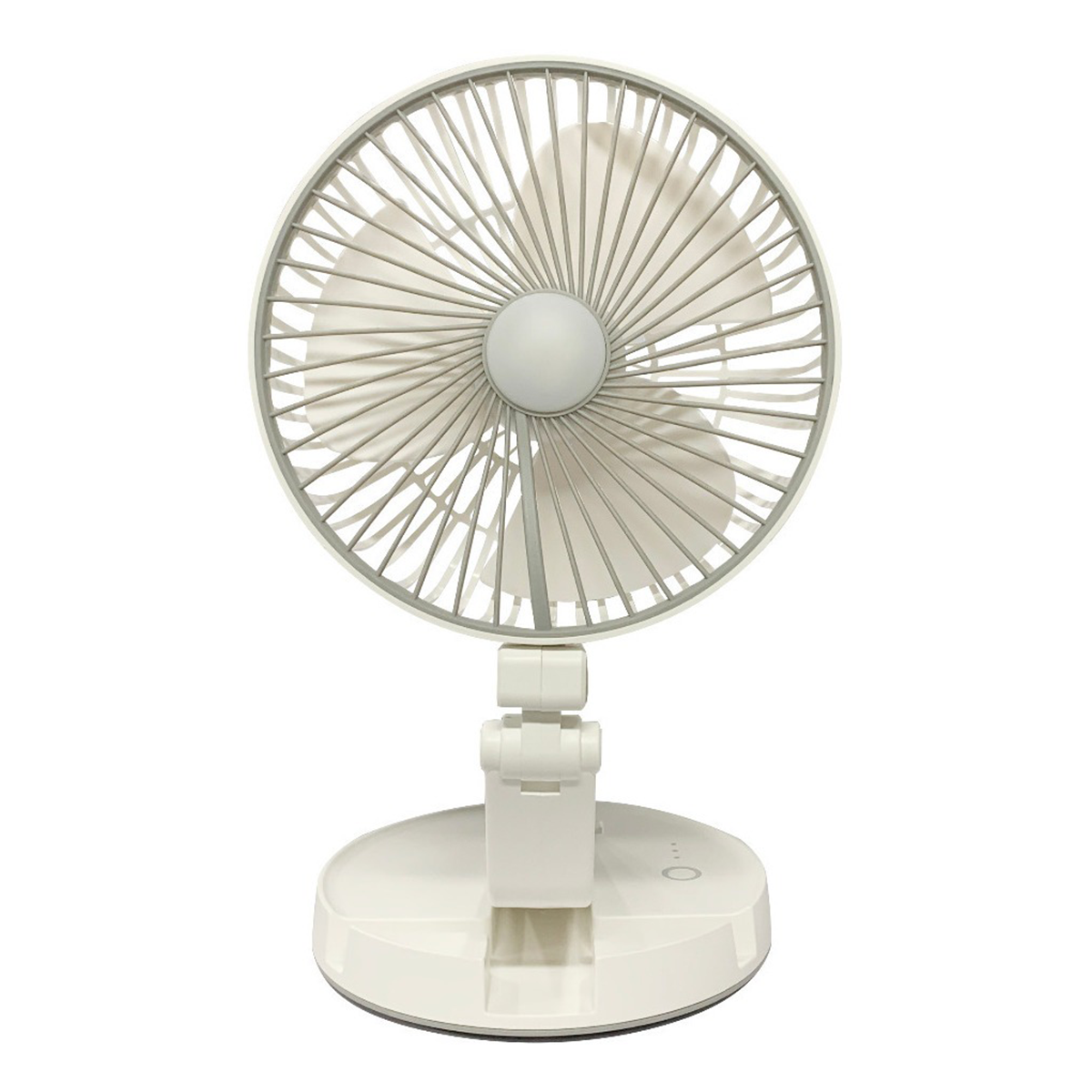 Ventilador De Escritorio Plegable Con Luz Gtc Ven-001 Blanco