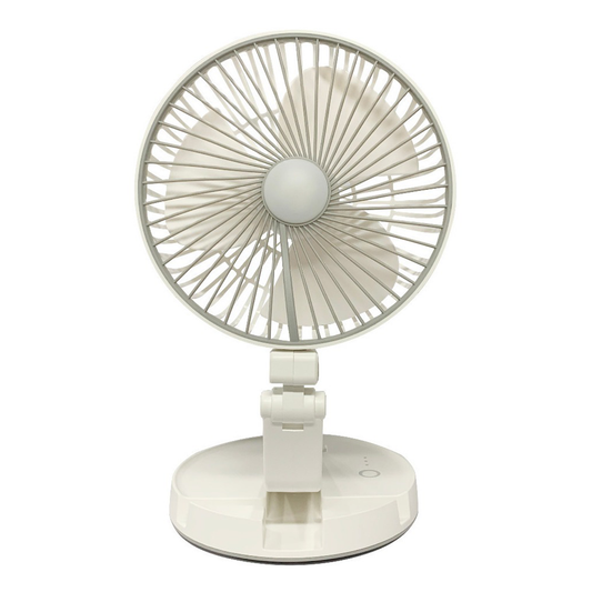 Ventilador De Escritorio Plegable Con Luz Gtc Ven-001 Blanco