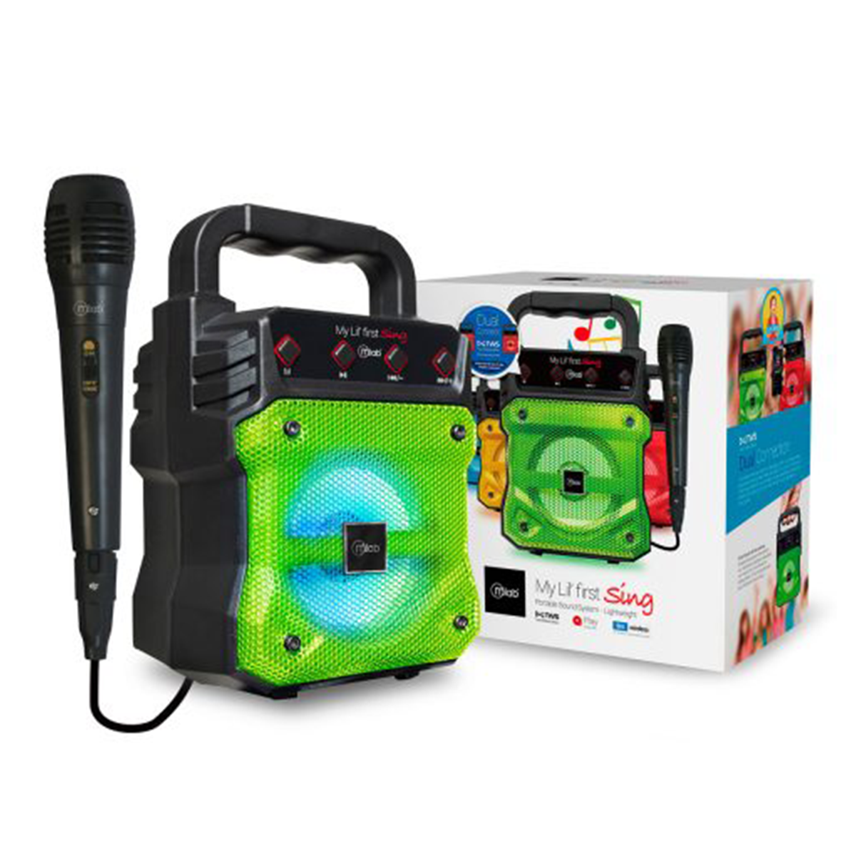 Parlante Bluetooth Microlab Karaoke Lil Tws Verde