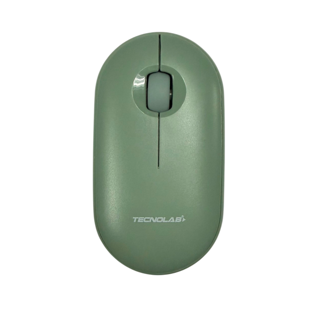 Mouse Silencioso Dual 1000 Dpi Tecnolab Tl779 Verde