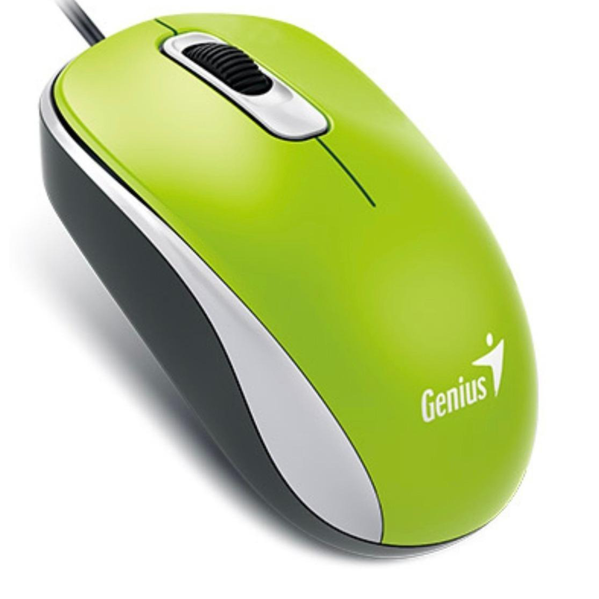 Mouse Genius Dx-110 Usb Optico Verde