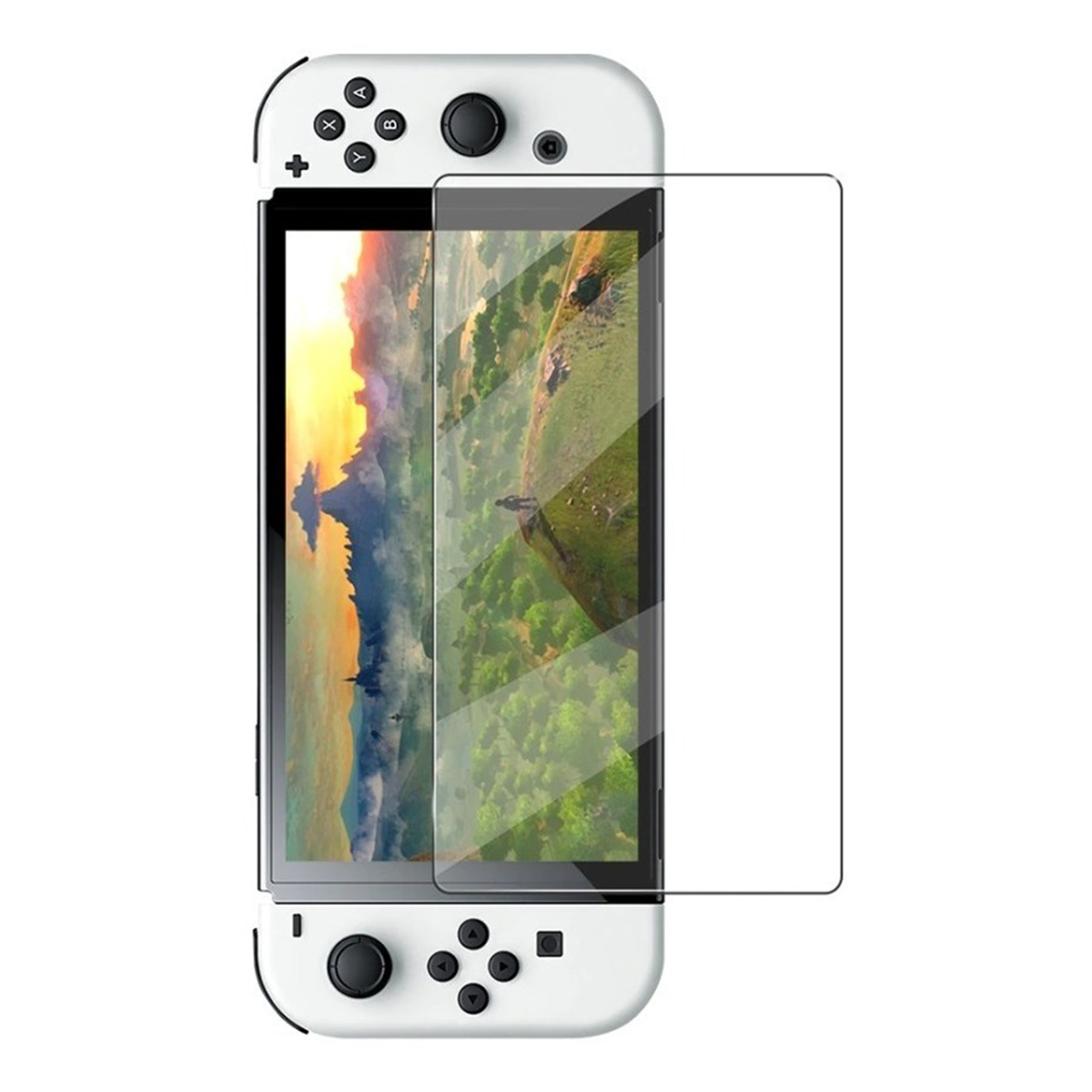 Lamina de Vidrio Templado Nintendo Switch Oled
