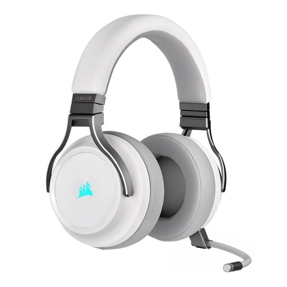 Audifonos Gamer Corsair Virtuoso Rgb Wireless Blanco