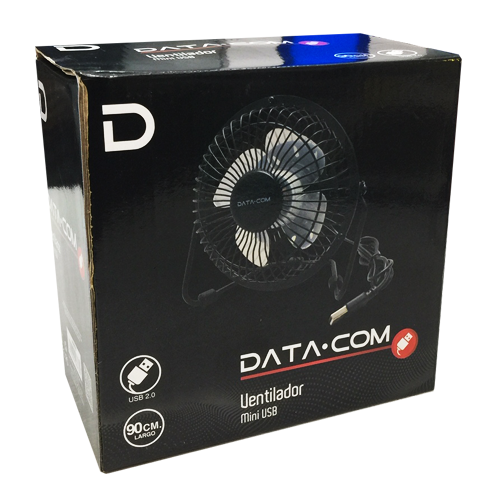 Ventilador Notebook Macbook Pc Usb Metalico Datacom – imagen 2