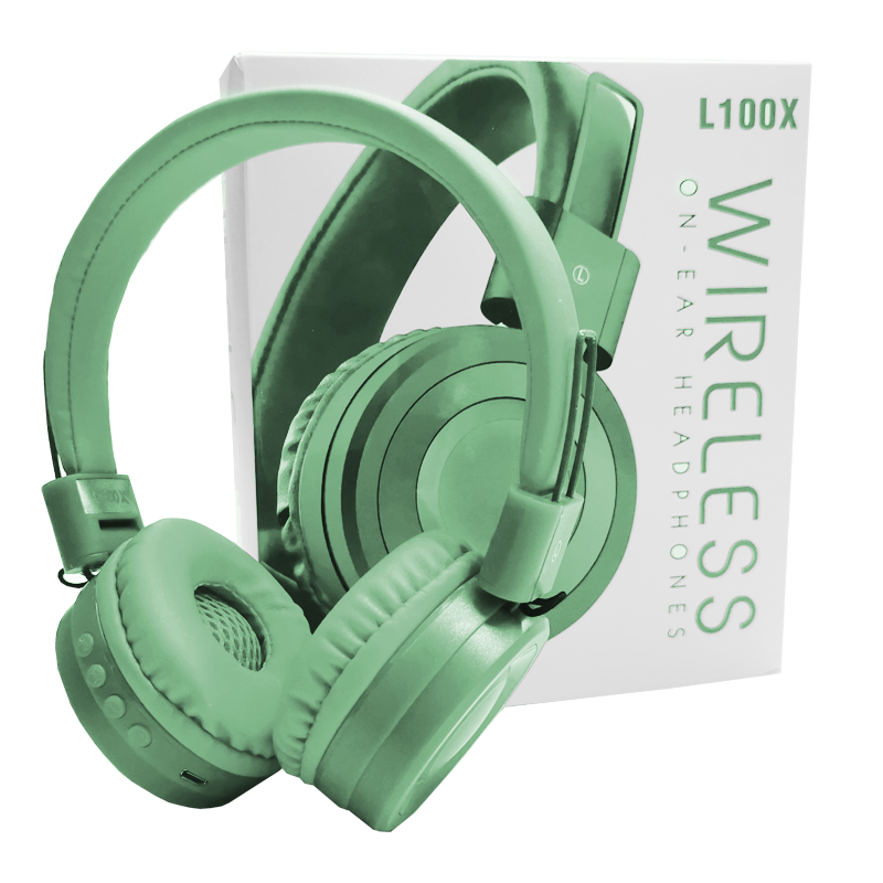Audífonos Bluetooth L100X Premium Verde