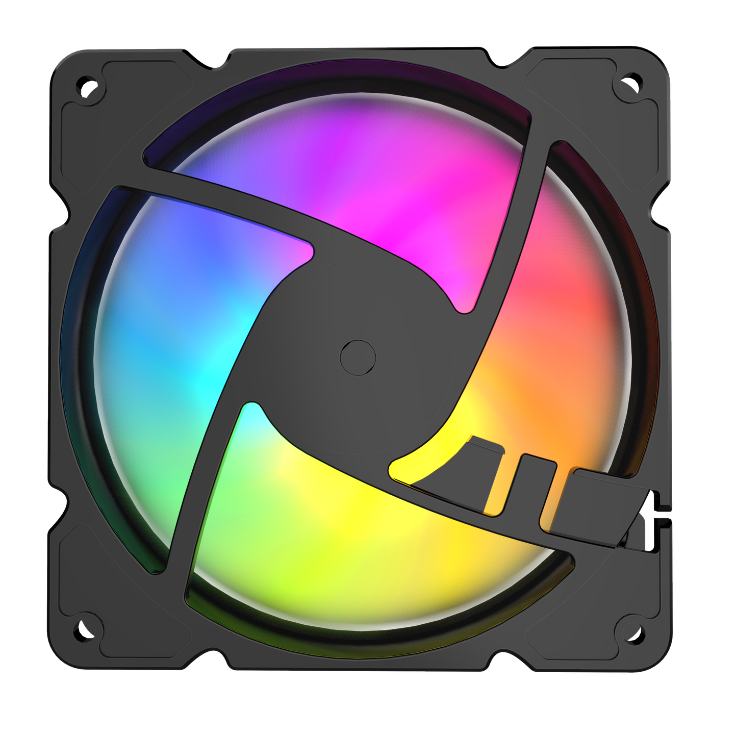 Ventilador Rgb 120mm M3 Hype Legend Conector 6 Pines – imagen 2