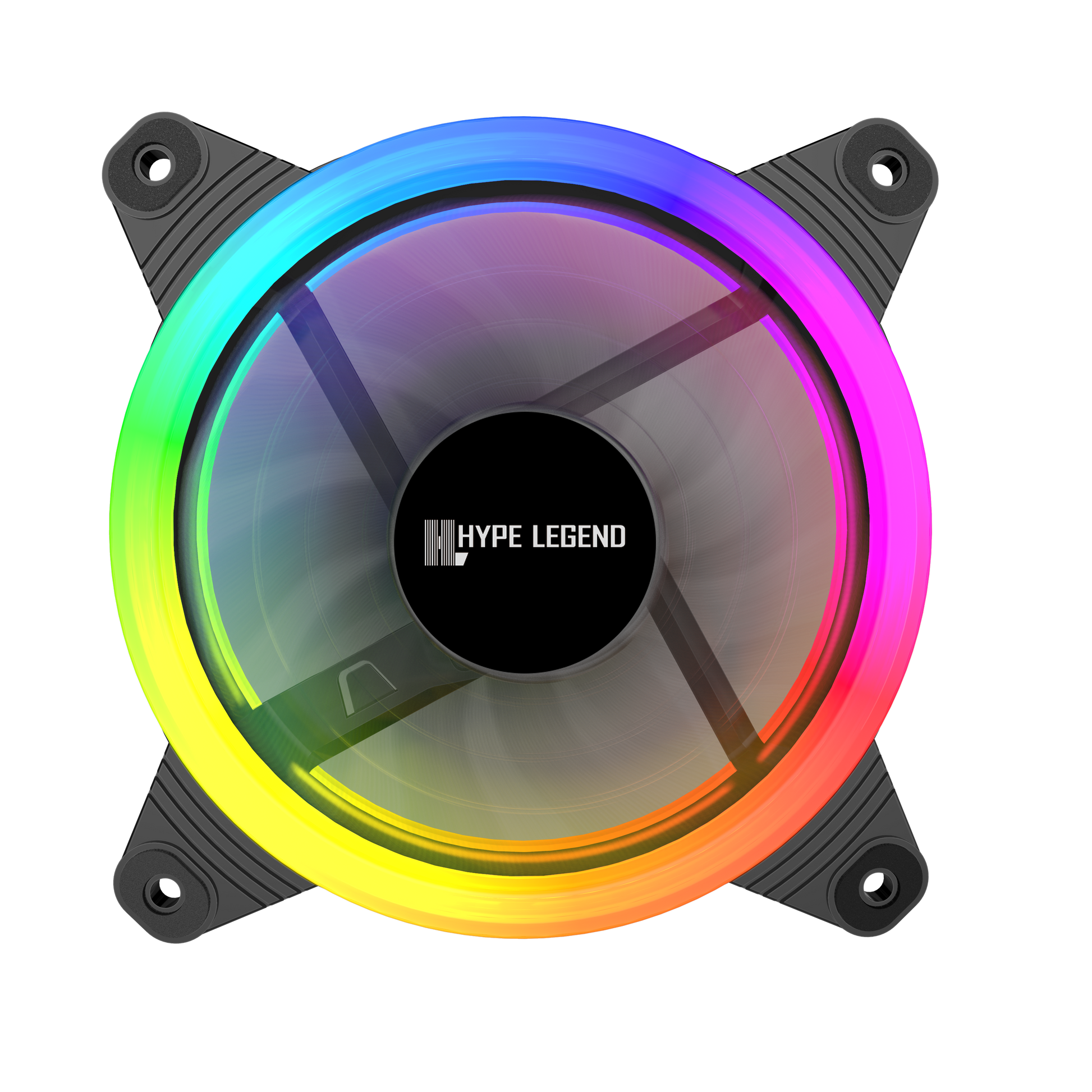 Ventilador Rgb 120mm Pf2 Hype Legend Conector 6 Pines – imagen 2