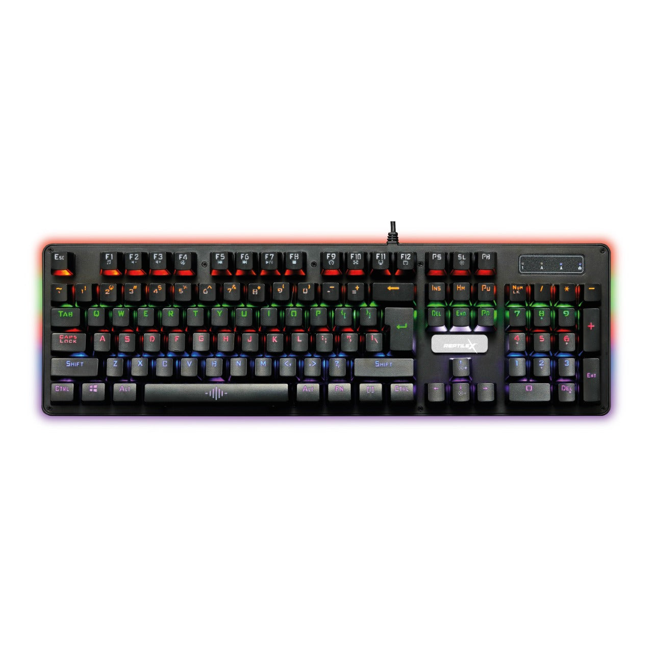 Teclado Gamer Mecánico Reptilex Rx0018 Pro Pc ps4 xbox Negro – imagen 3