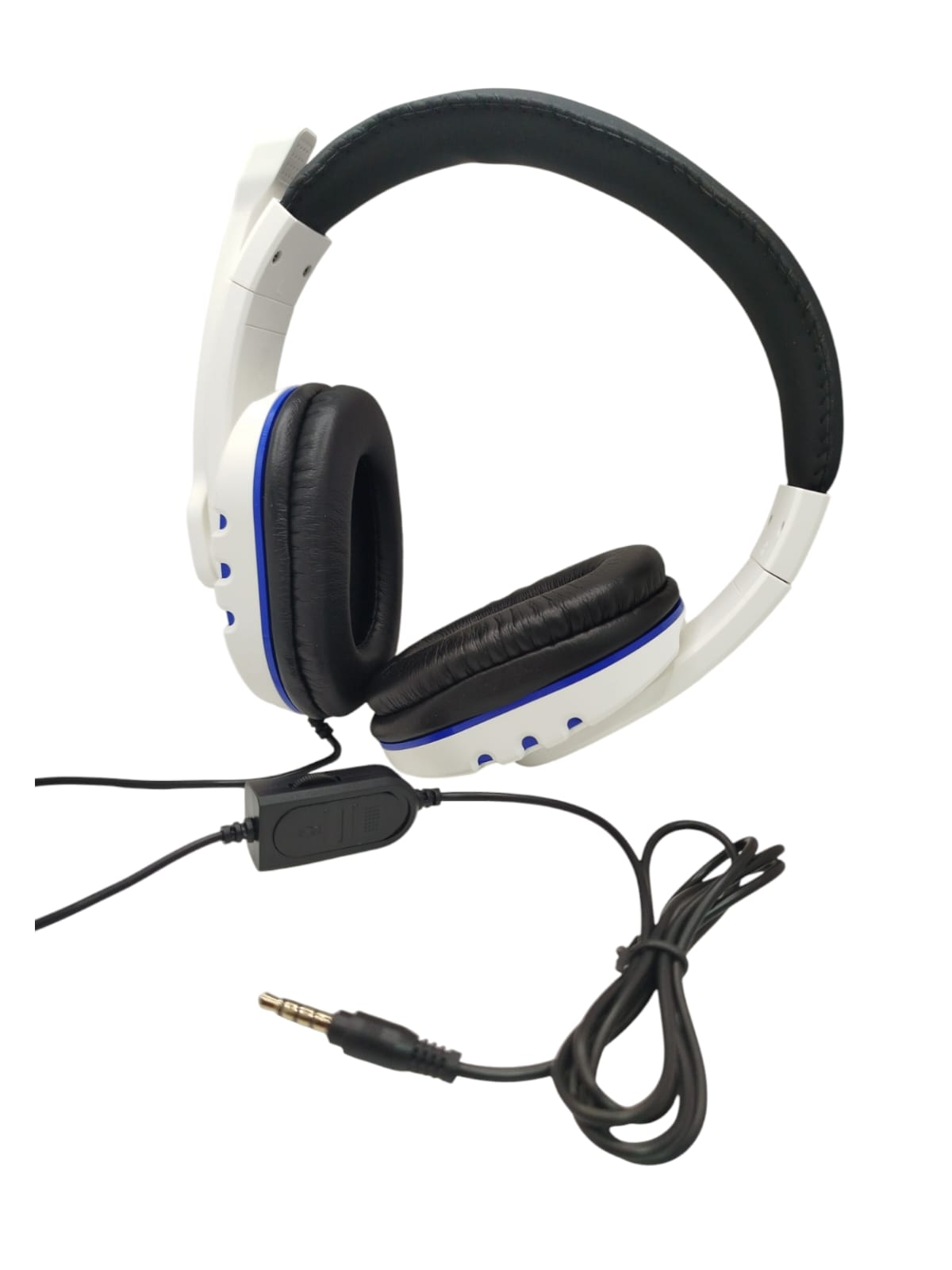 Audífonos Gamer Para PS5 7260 con Micrófono Boom Ajustable Blanco