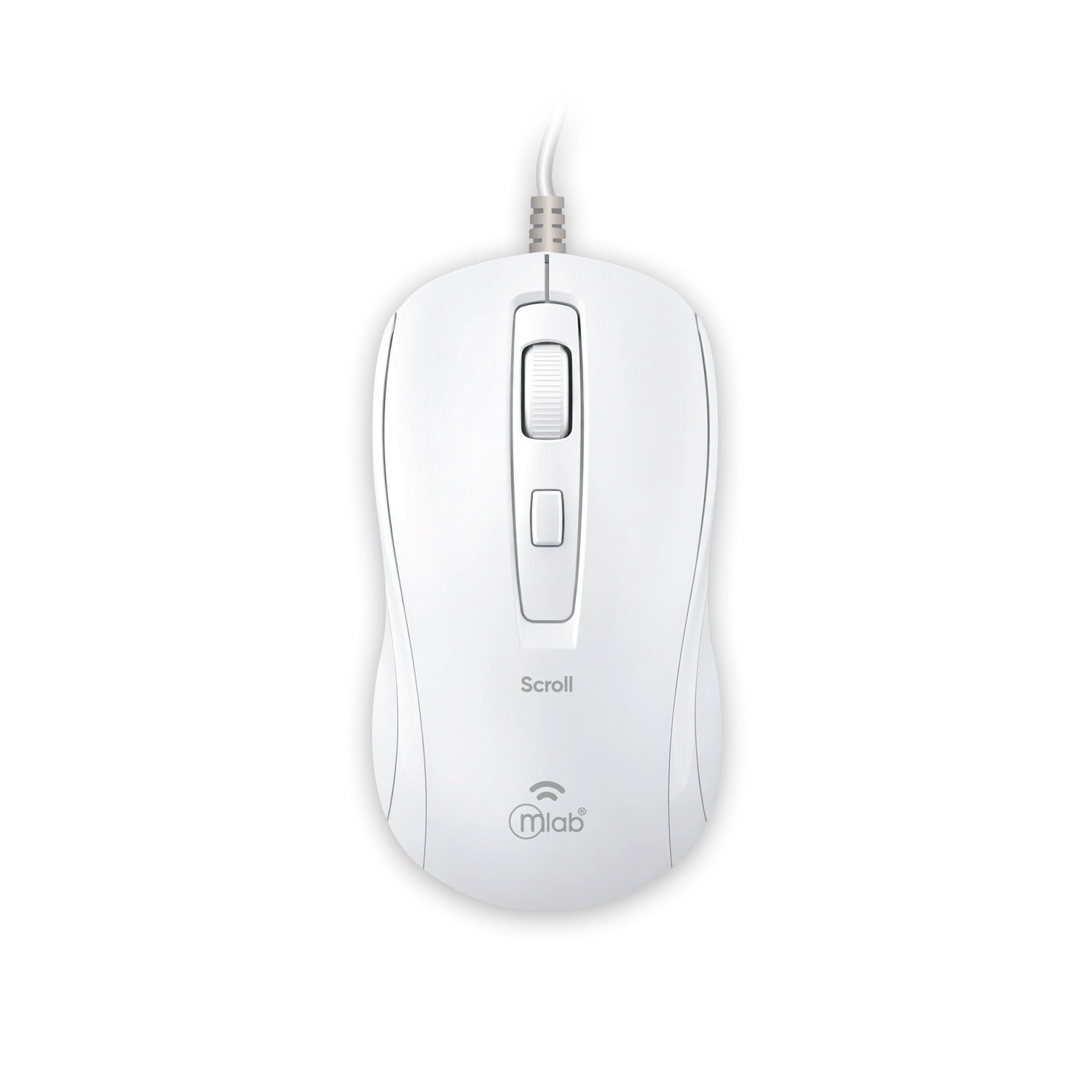 Mouse Usb 1600 Dpi Scroll M40c Mod 9727 Blanco