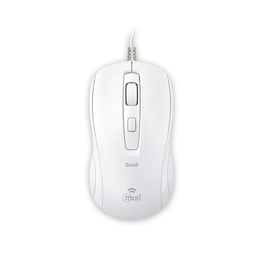 Mouse Usb 1600 Dpi Scroll M40c Mod 9727 Blanco