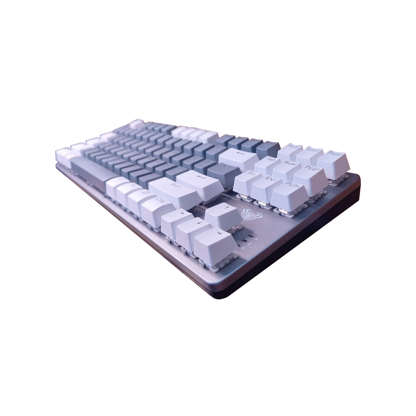 Teclado Gamer Mecanico Aula F3287 Tkl Rgb Blue Switch Gris – imagen 2